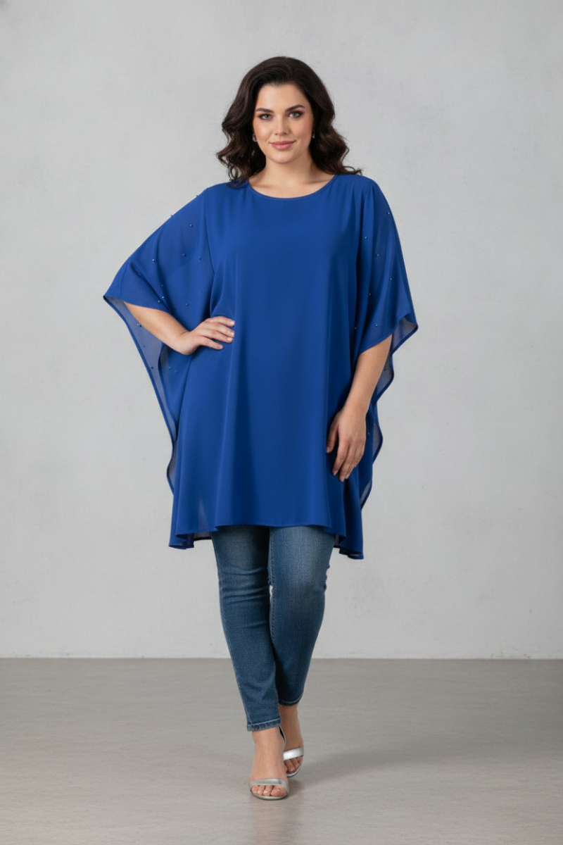 MAXI CASACCA PERLINE