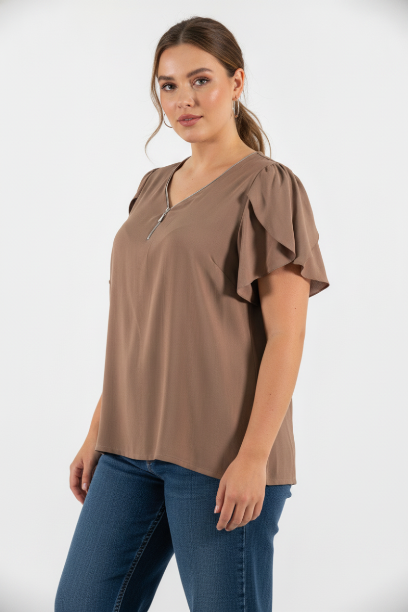 CASACCA MEZZA ZIP