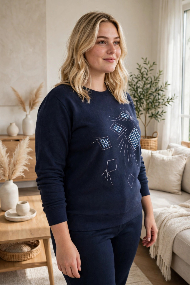 MAGLIA STAMPO ROMBI
